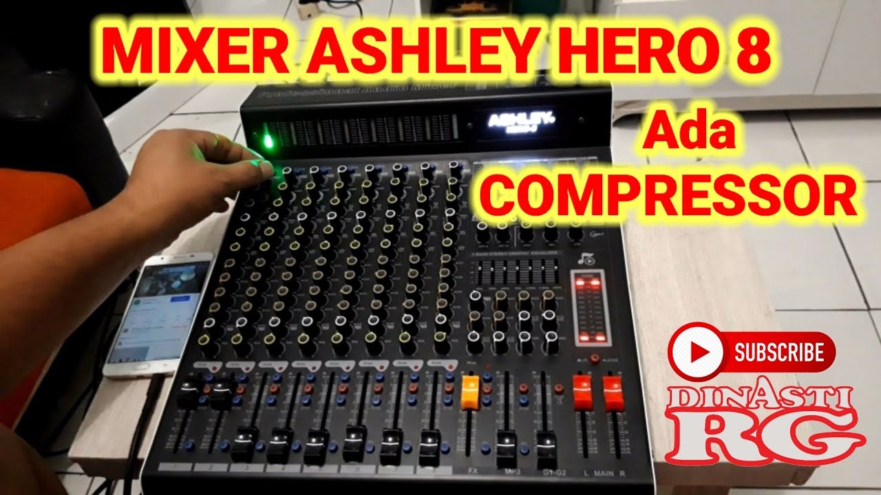 KEREN Mixer Ashley ada COMPRESSOR nya....... hero 8