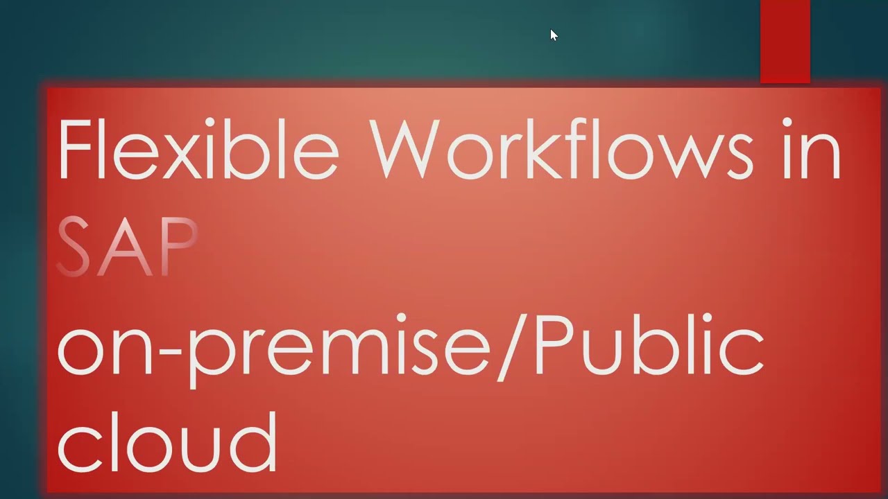 Flexible workflow (Part-I)|[VERY IMPORTANT] #S4HANA#FIORI#PUBLIC CLOUD
