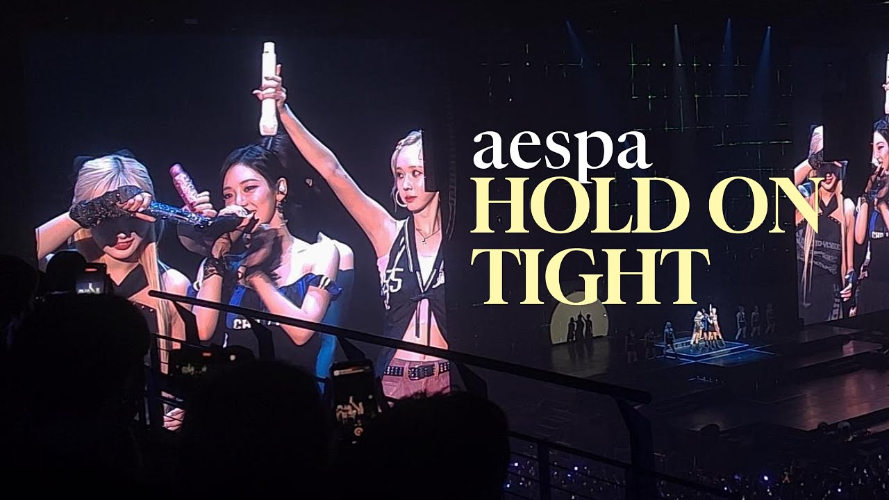 AESPA - HOLD ON TIGHT 💙💜 | SYNK: PARALLEL LINE TOUR CONCERT BANGKOK THAILAND 20240929