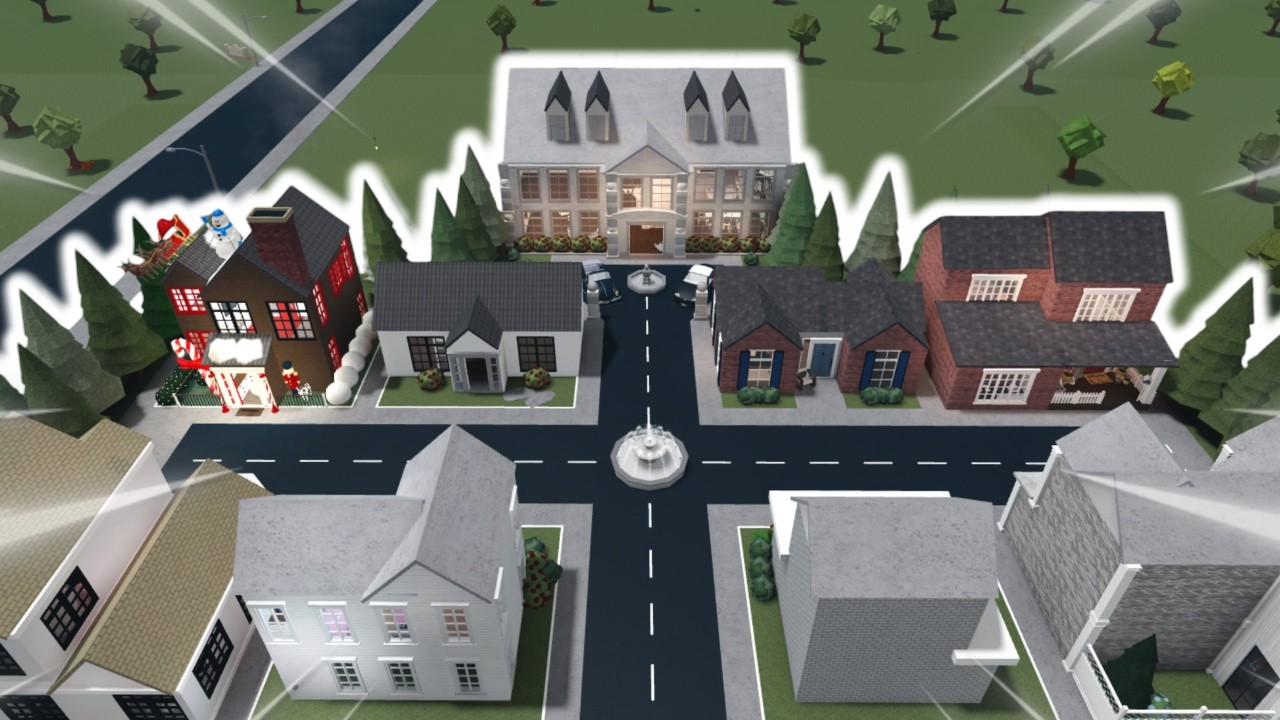 BUILDING A $1M TOWN WITH MY SUBSCRIBERS In BLOXBURG