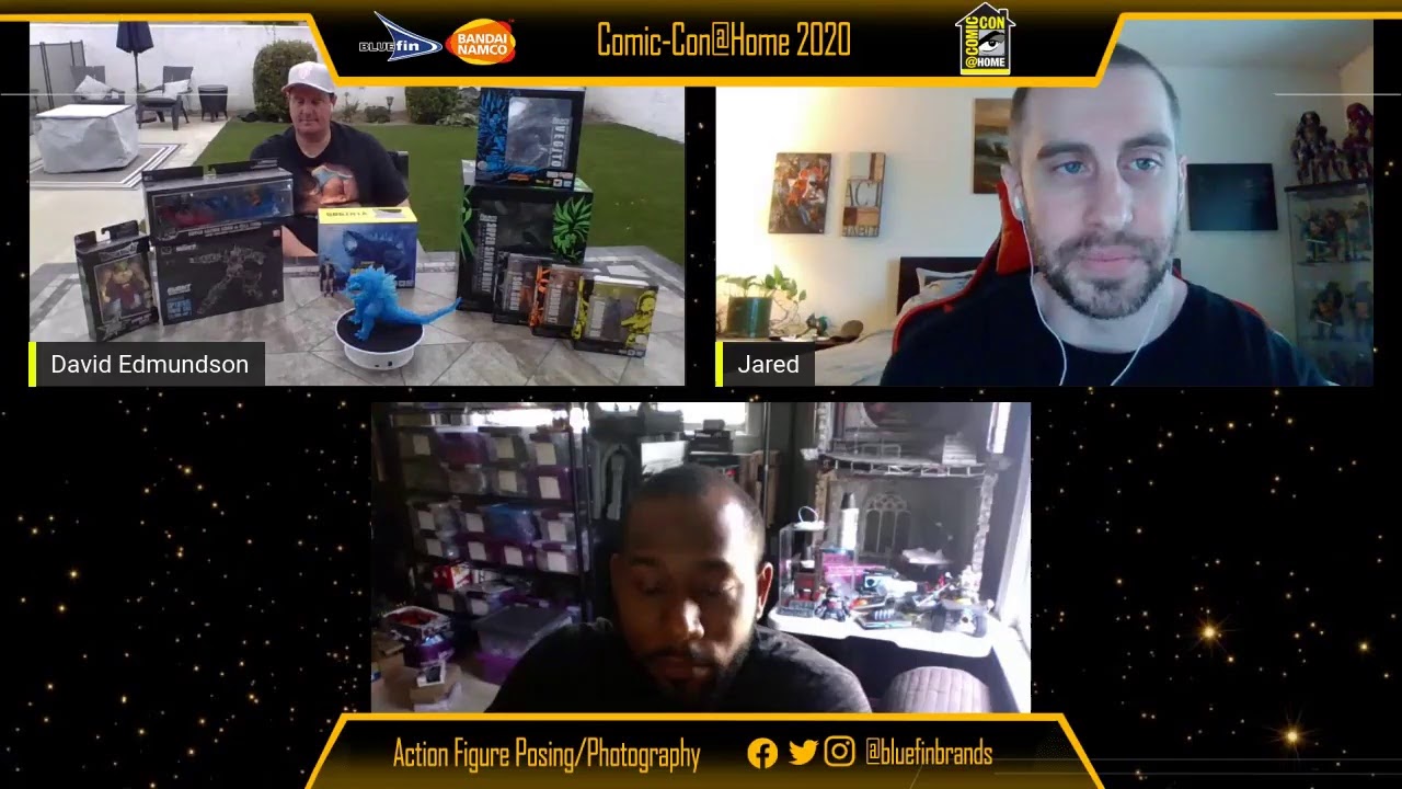 Comic-Con @ Home Action Figure Posing and Photography w/ D-Amazing!