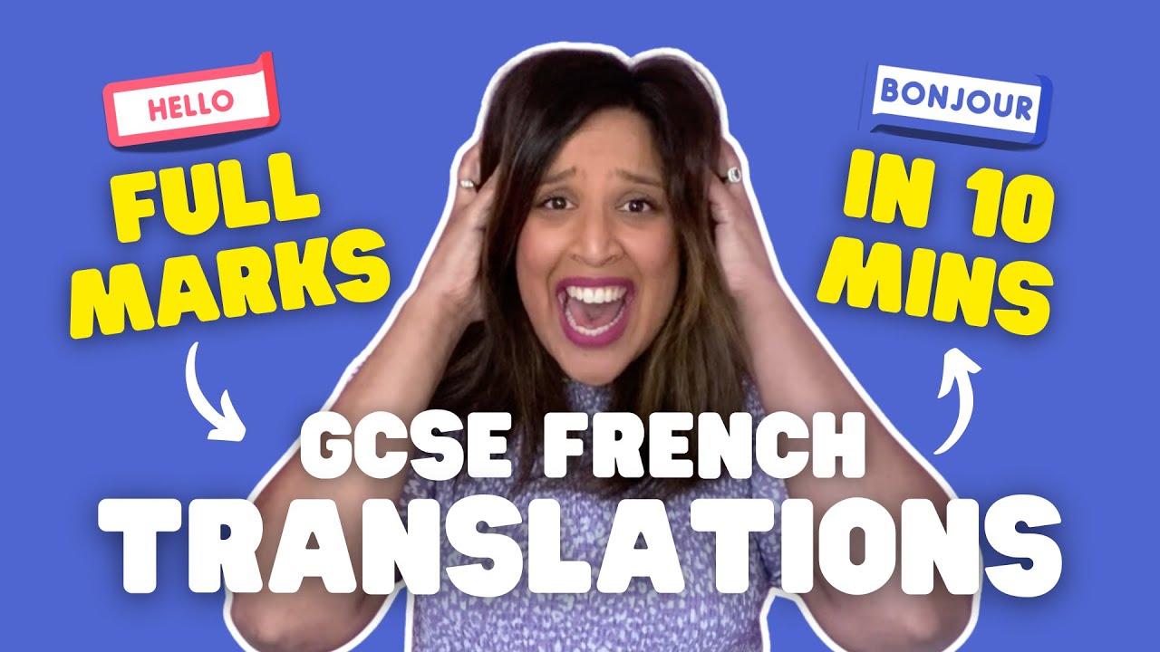 GCSE French TRANSLATIONS - LAST-MINUTE Exam Revision Tips 2025