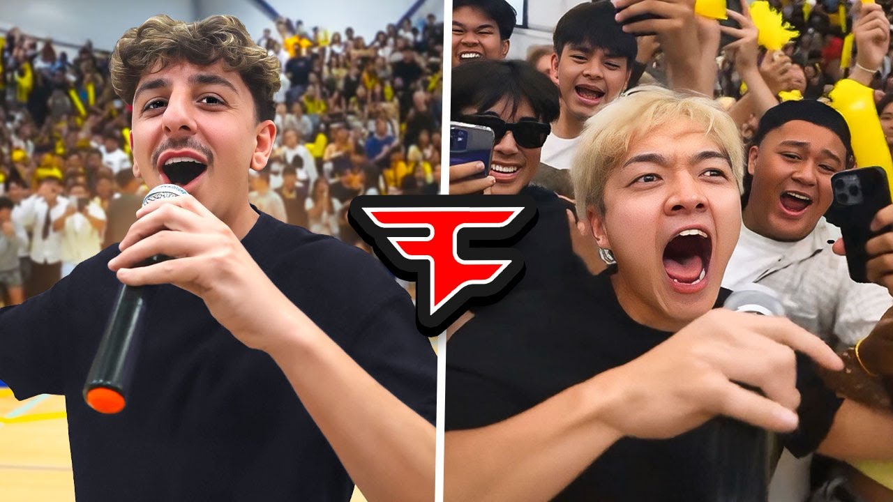 Мы удивили школу FaZe Rug!