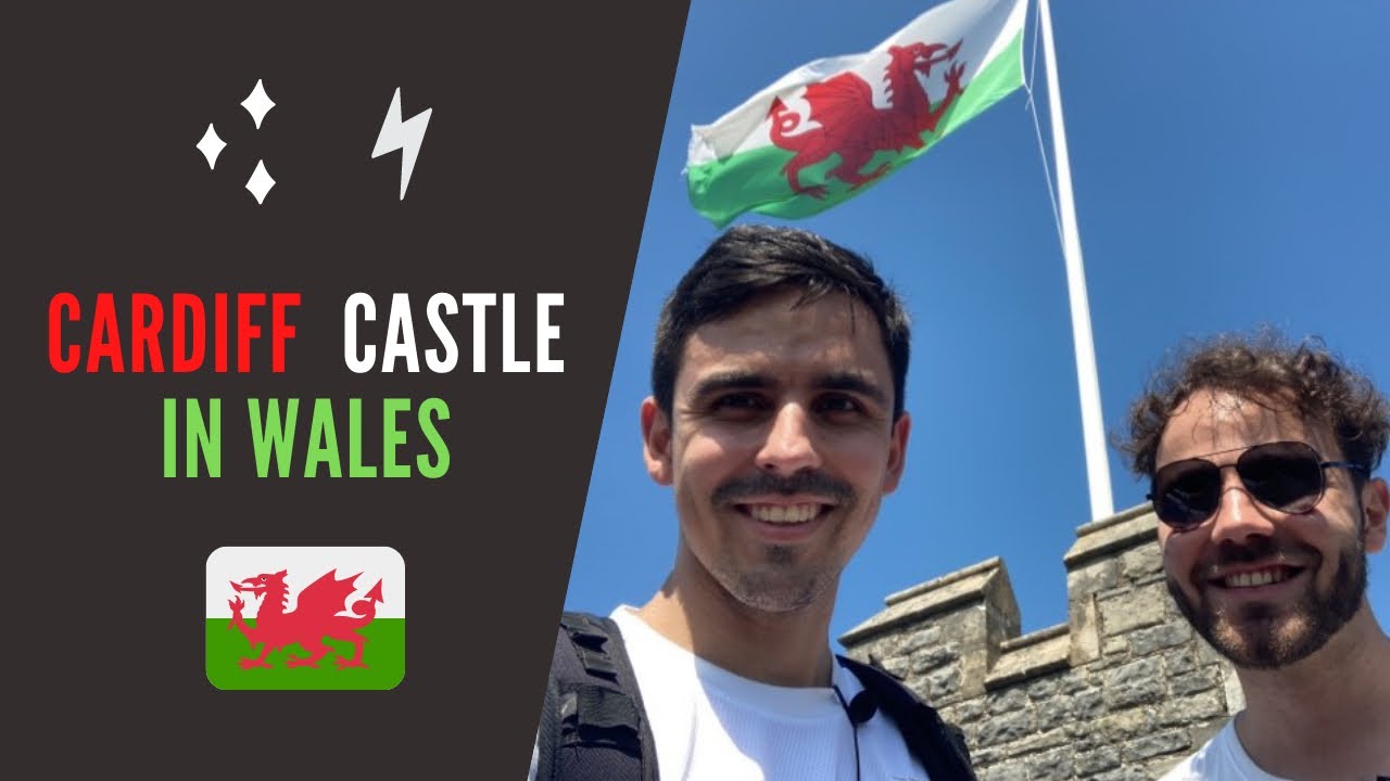 Castelo de Cardiff no País de Gales/Cardiff Castle in Wales (Legendas em Português)