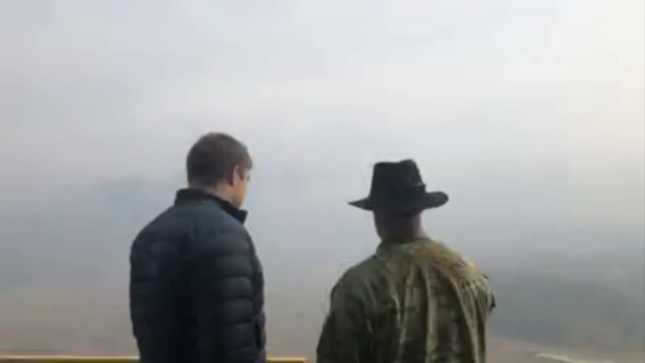 Atlanta Falcons Center visits Dakota Squadron on the ROK