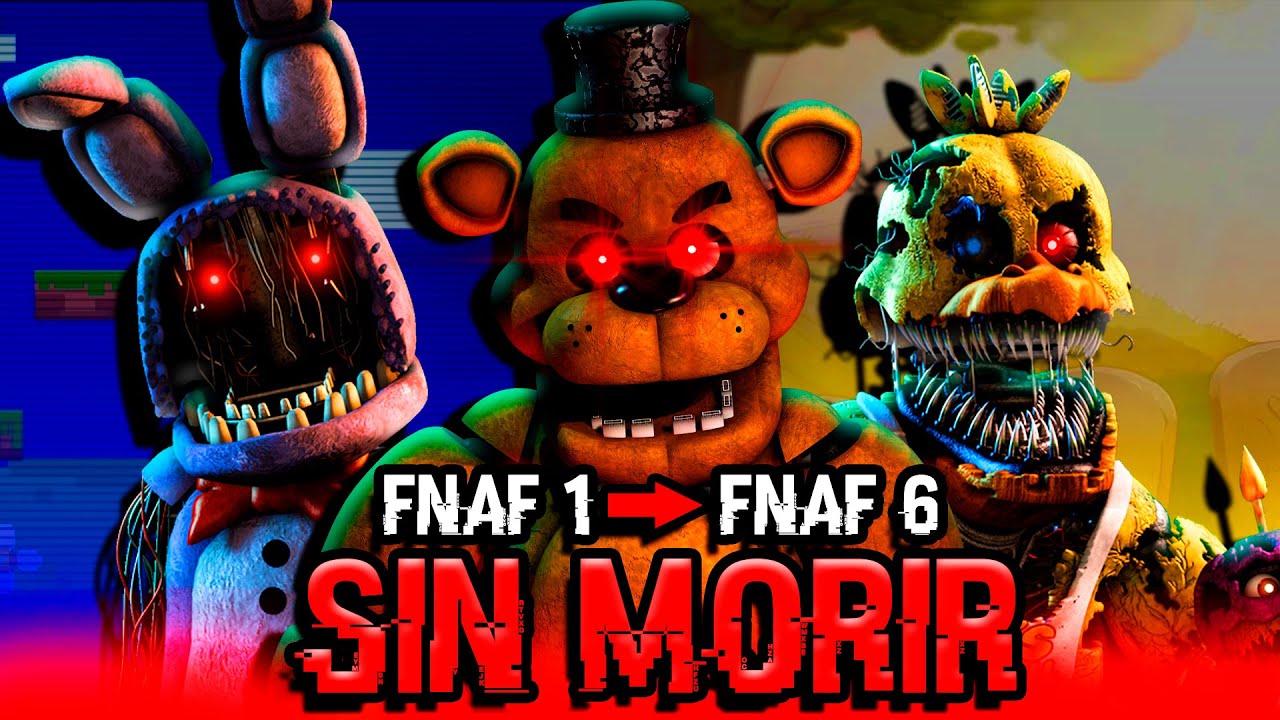 Asi Me Pase TODOS LOS FNAF EN 1 SOLO INTENTO
