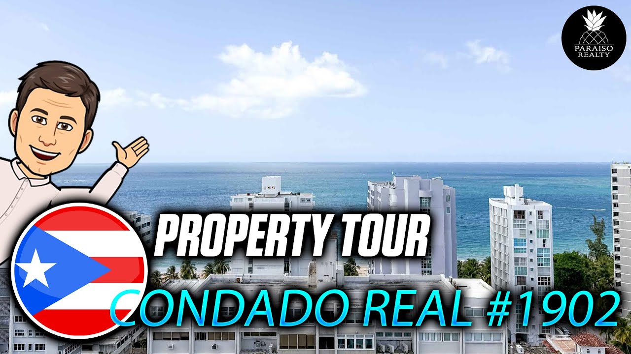 San Juan Real Estate Property Tour: Condado Real #1902
