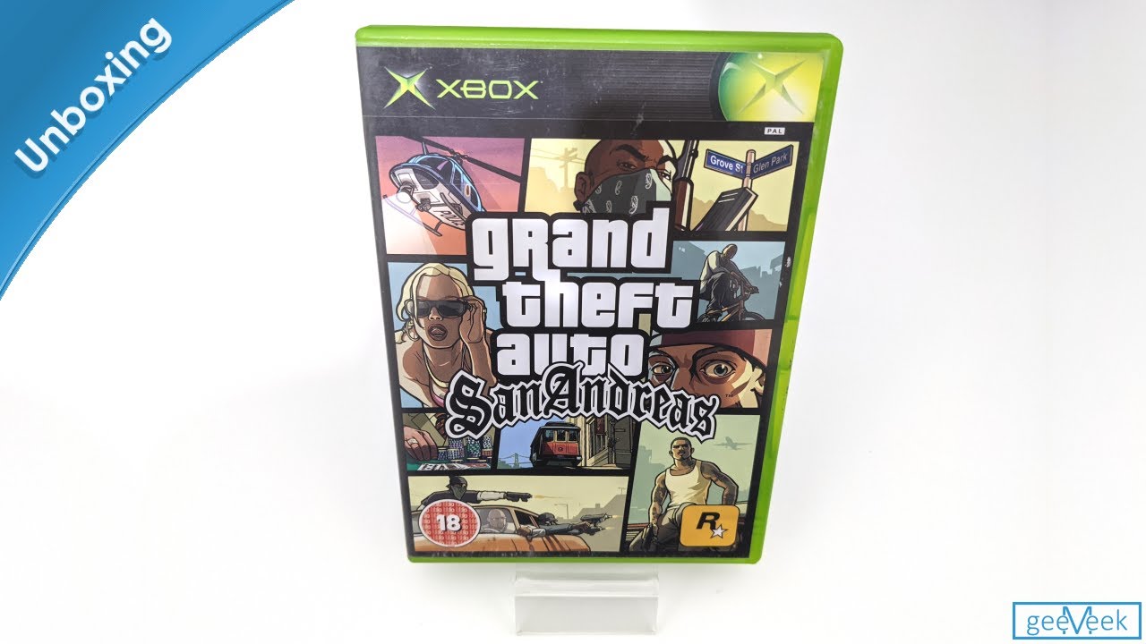 GTA San Andreas - Original XBOX Unboxing