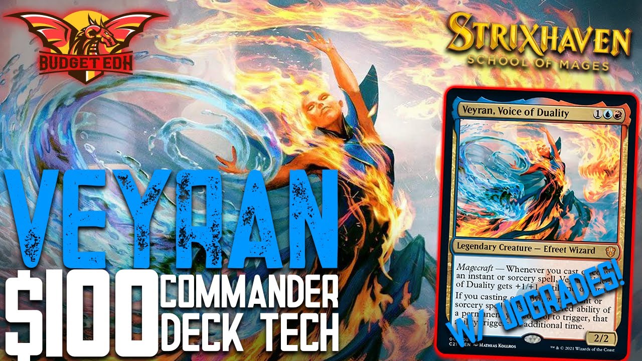 Veyran, Voice of Duality |  EDH $100 Budget Deck Tech | Commander | Strixhaven | Voltron Storm
