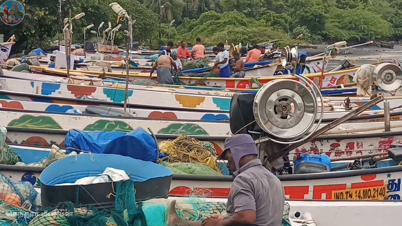 கன்னியாகுமரி ஆரோக்கியபுரம் மீனவ கிராமம்/ Kanyakumari Arokkiyapuram Fishing Village/#senthur meenavan