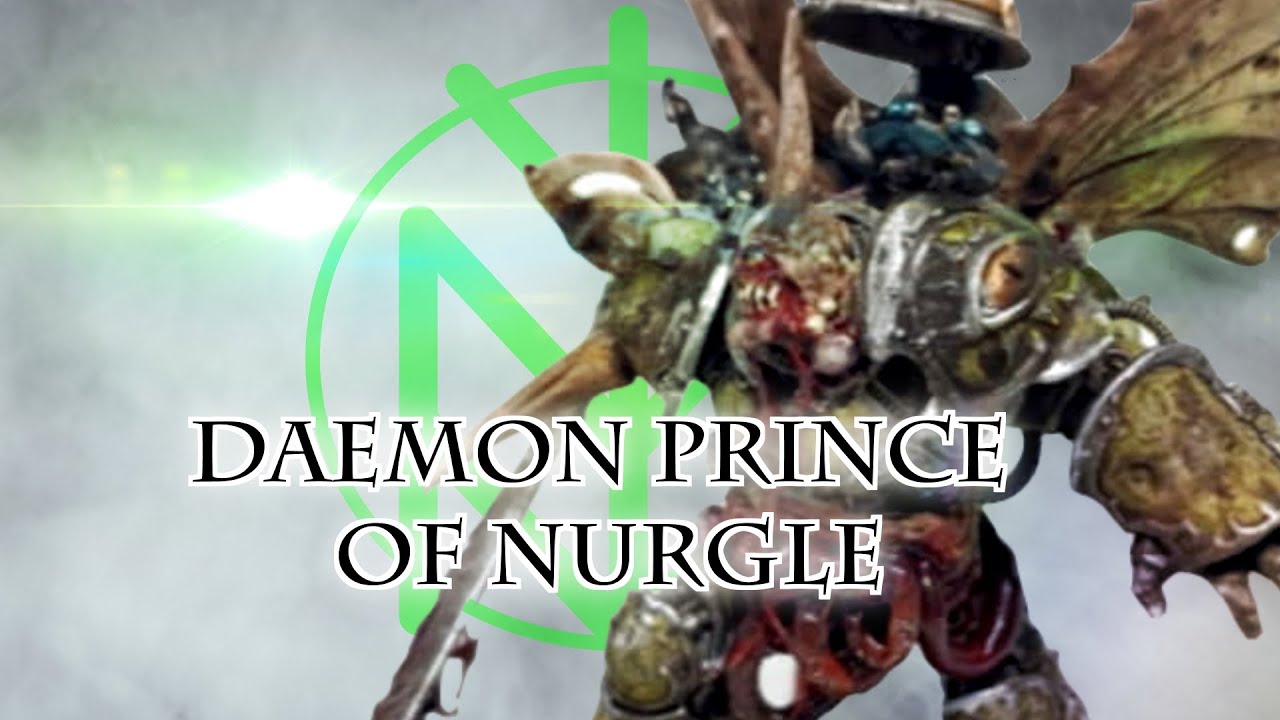 40K Conversion | Daemon Prince of Nurgle