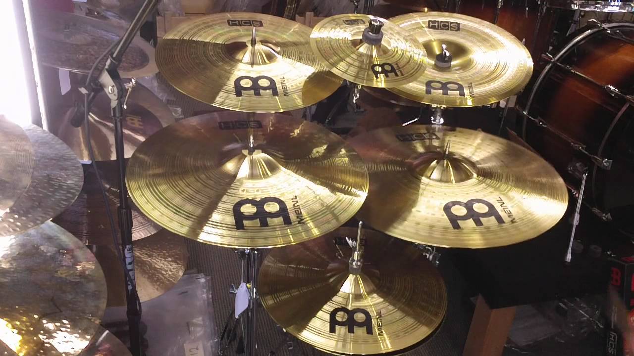 Meinl HCS Cymbal Super Set - 20r, 18c, 16c, 16ch, 14h, 10s