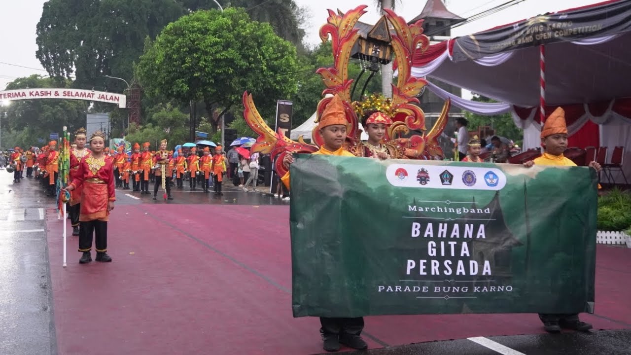 Perfomance Bahana Gita Persada || Parade Piala Bung Karno Marching Band Competition