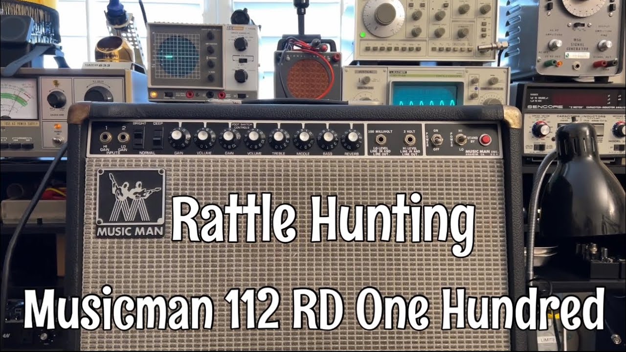 Охота за погремушками || Винтажный MusicMan 112 RD One Hundred