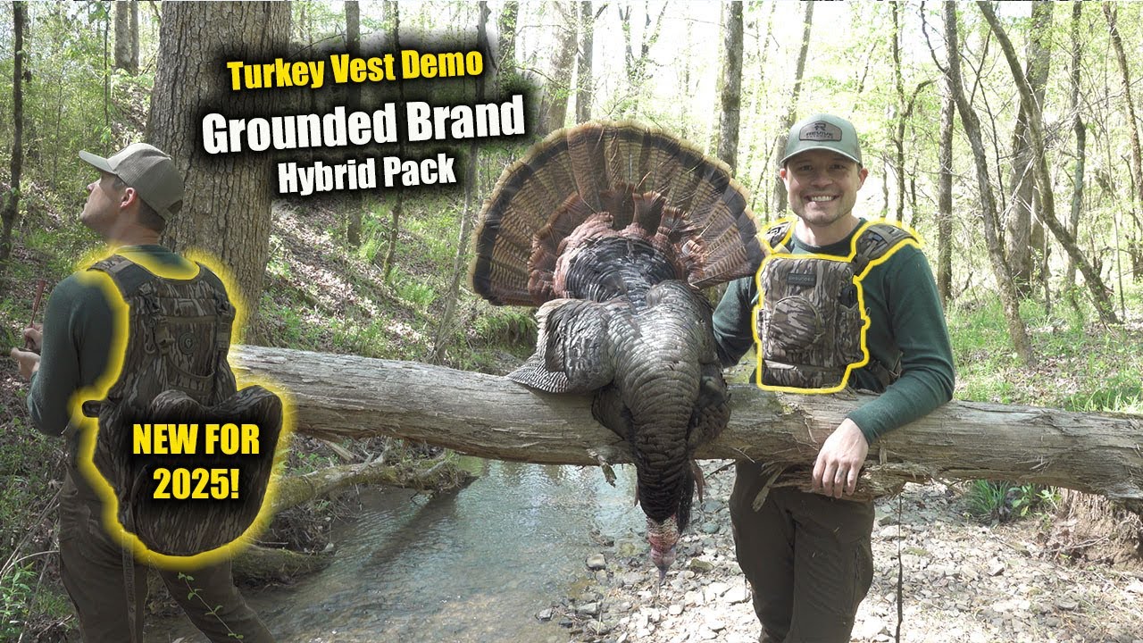 Grounded Brand Hybrid Pack Review | The Best Turkey Hunting Vest?!