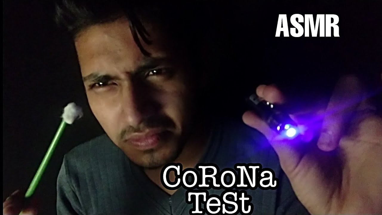 ASMR 1 MINUTE Cоrоna Virus Testing 🦠 (Writing, Hand Waving, Visual Triggers)