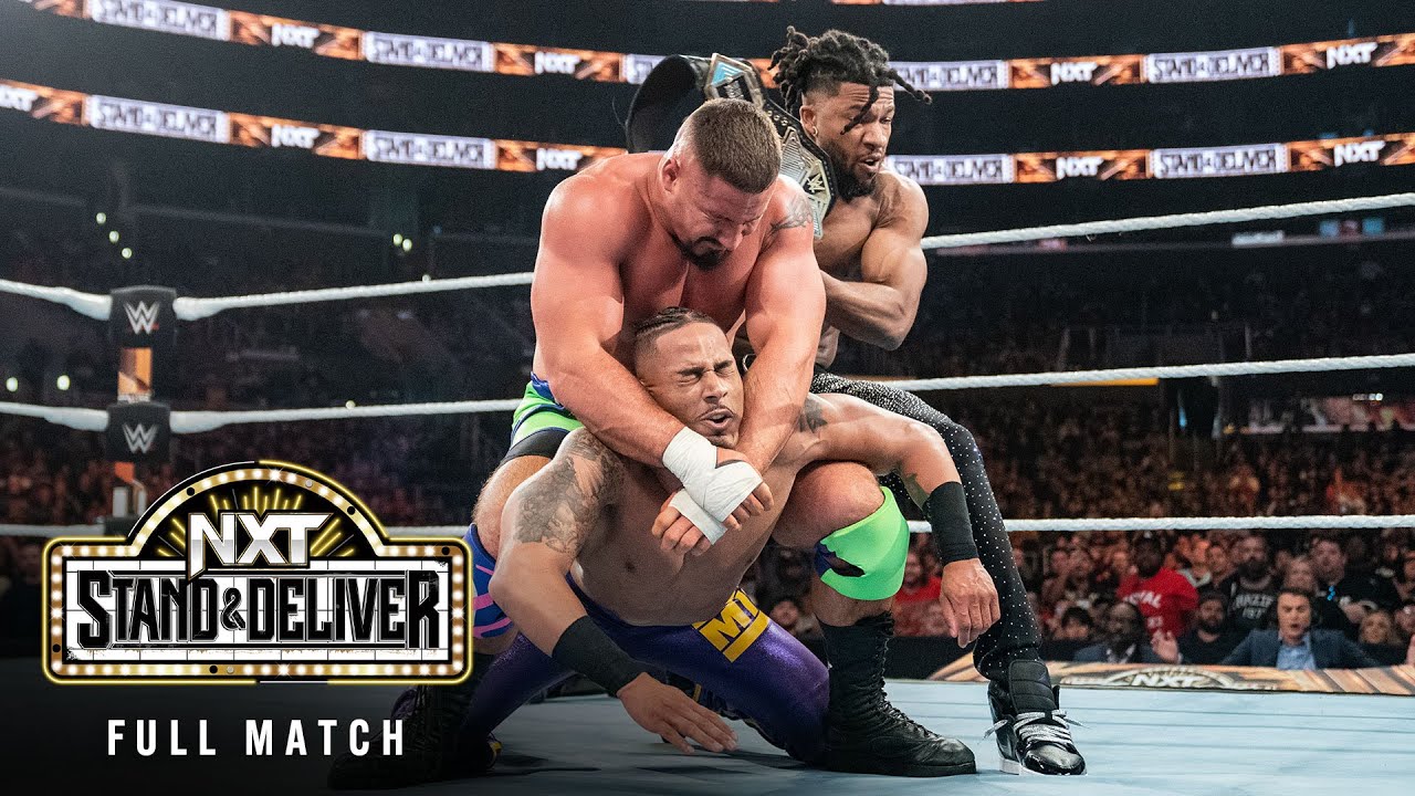 FULL MATCH: Bron Breakker vs. Carmelo Hayes - NXT Title: NXT Stand & Deliver 2023