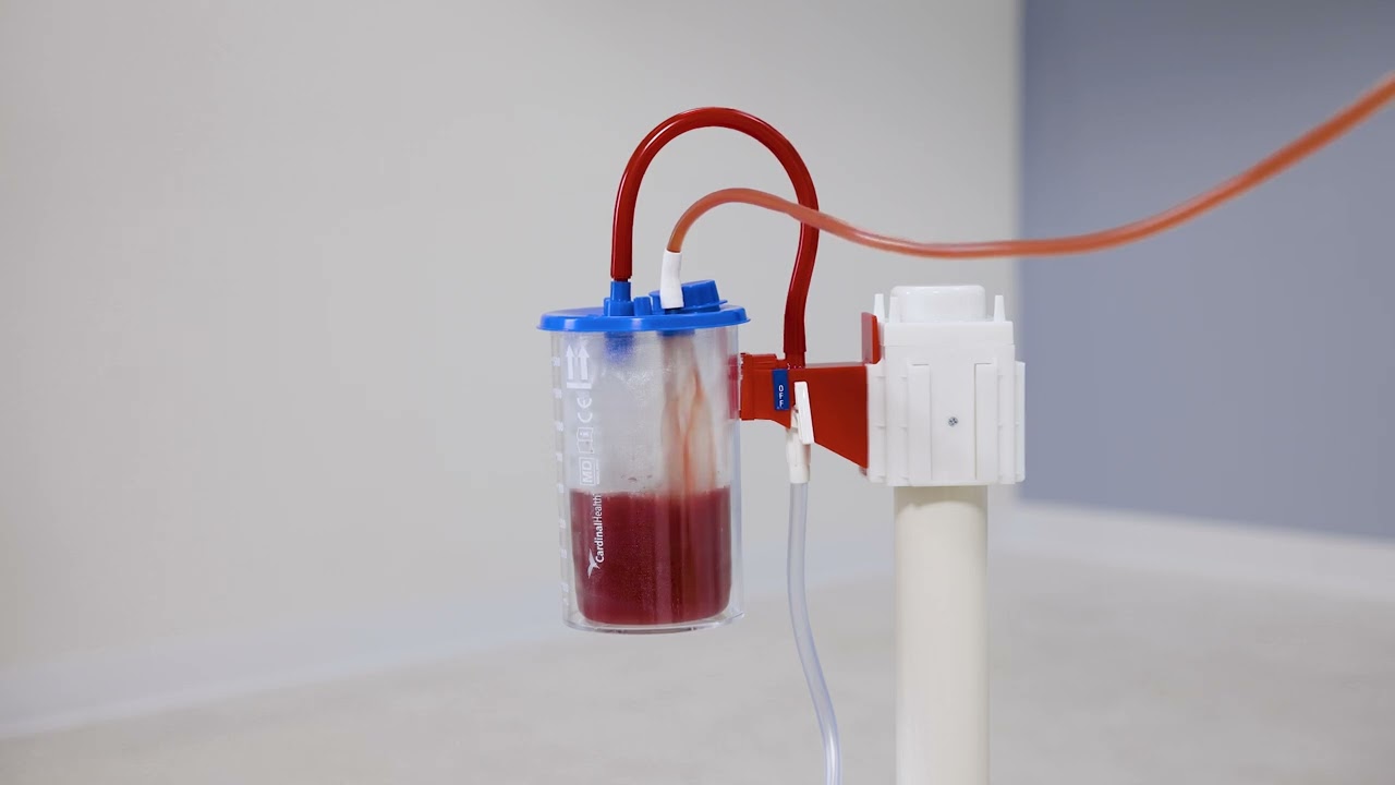 Cardinal Health™ Medi-Vac™ Flex Advantage™ Single Suction Canister Set-up Video