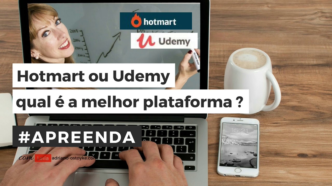 Hotmart ou Udemy? Qual é a melhor plataforma para vender cursos online?