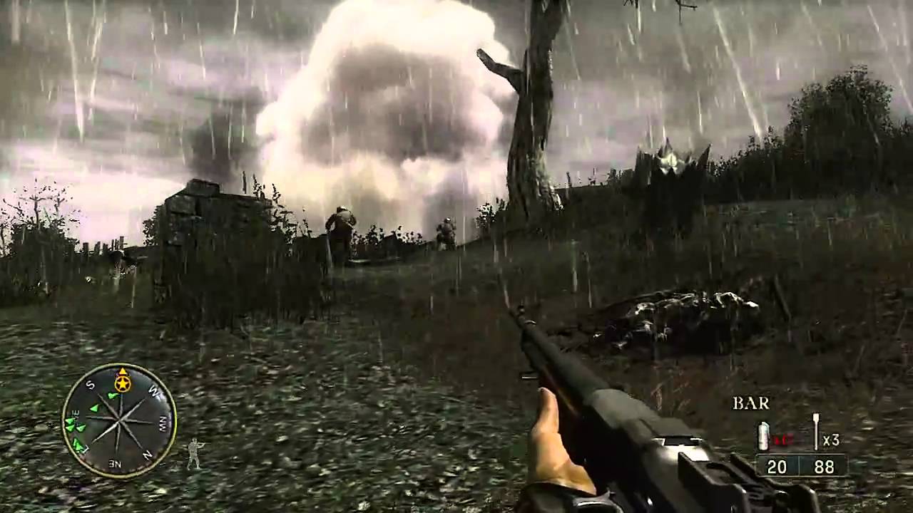 'The Island' Call of Duty 3 Veteran Walkthrough