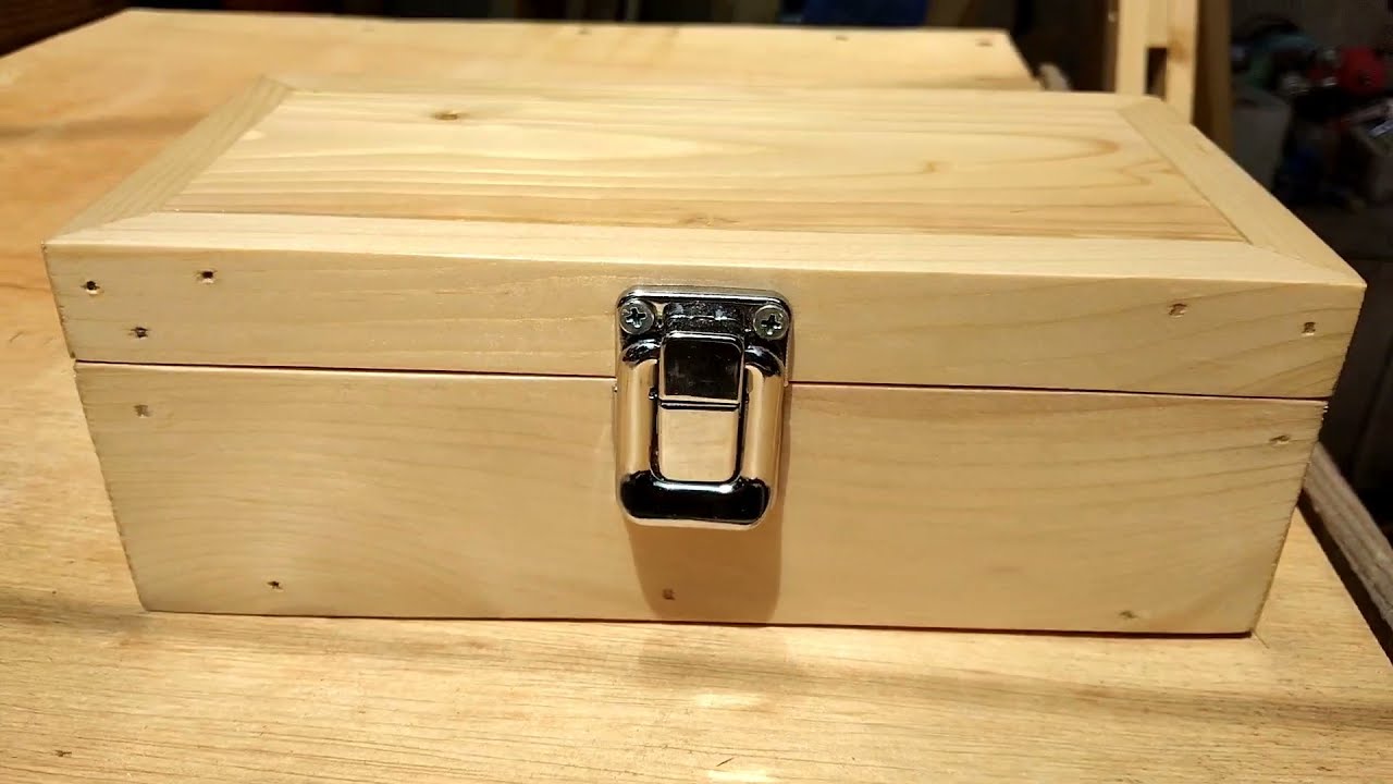 Cara Membuat Kotak Kayu Dari Jati Belanda | How To Make Wooden Box From Pine Wood 2021