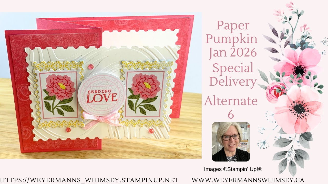 Paper Pumpkin Jan 2026 Alternative 6 Z-Fold Stampin' Up!