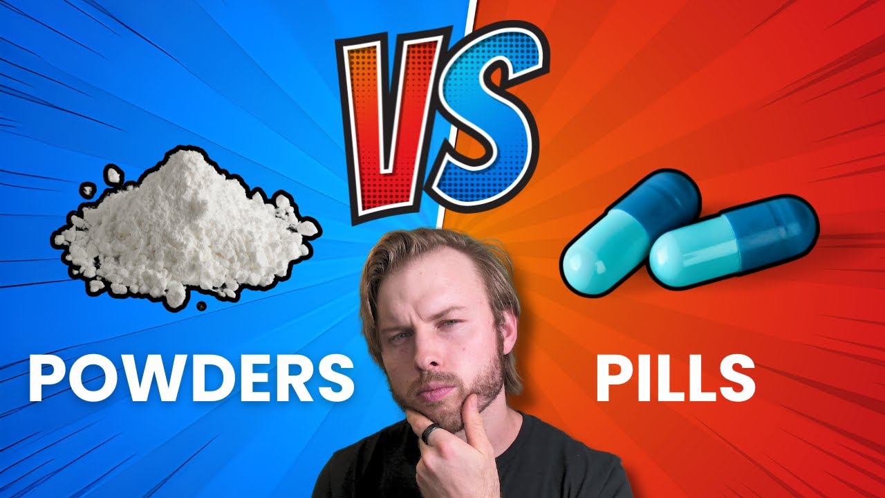 The Pros and Cons of Powder vs. Pill Supplements