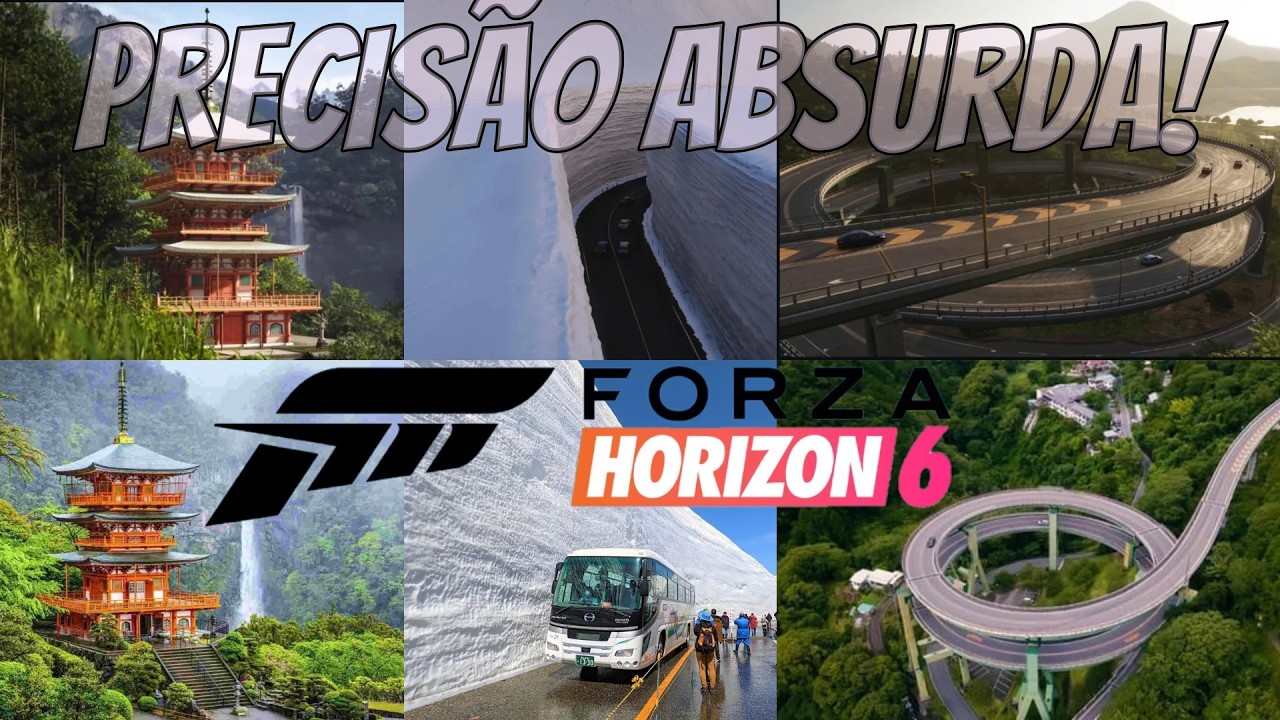O NIVEL DE PRECISÃO DO FORZA HORIZON 6 É ABSURDO!