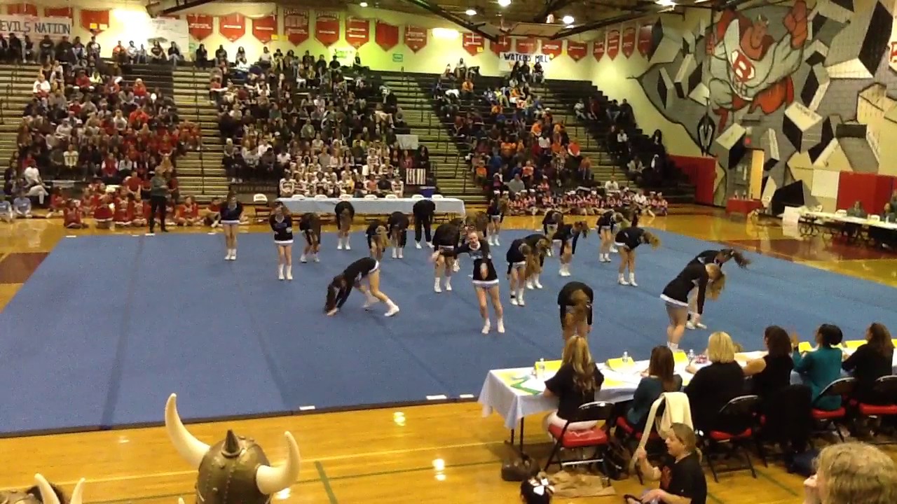 2016 Walt Whitman Cheerleading MCPS Competition