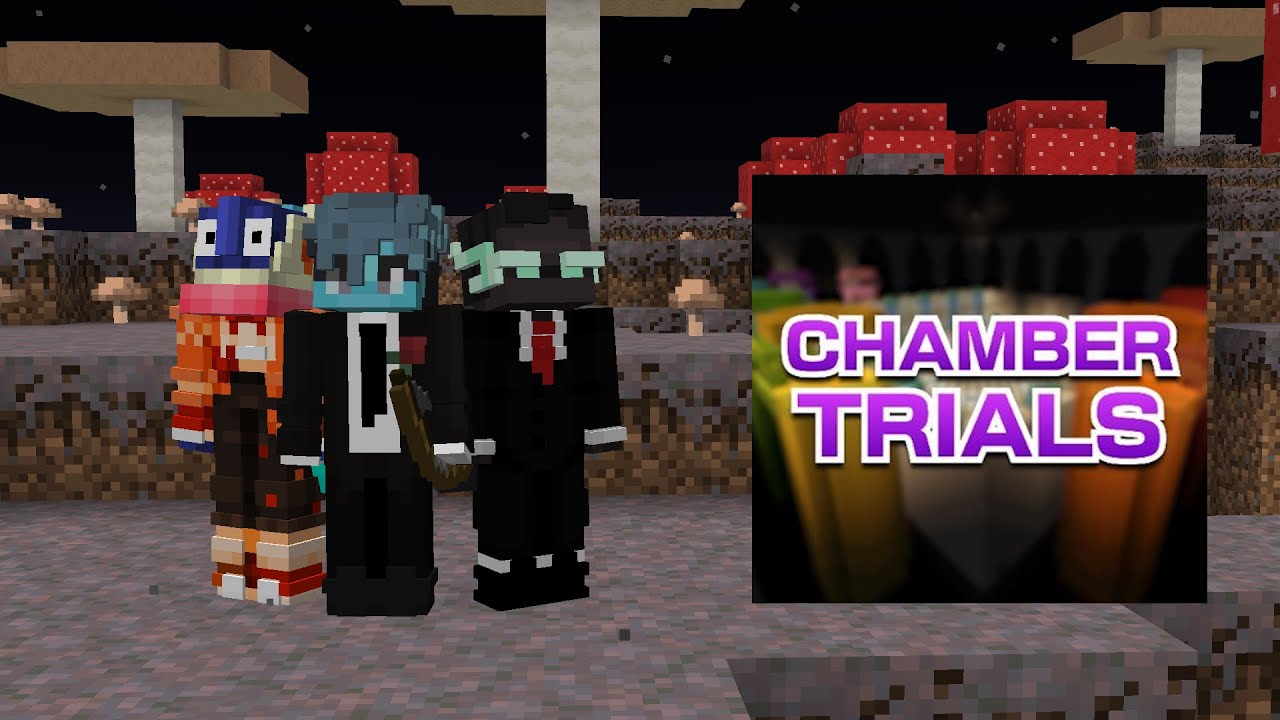 Playing In Minecraft's Sweatiest Event... [Chamber Trials]