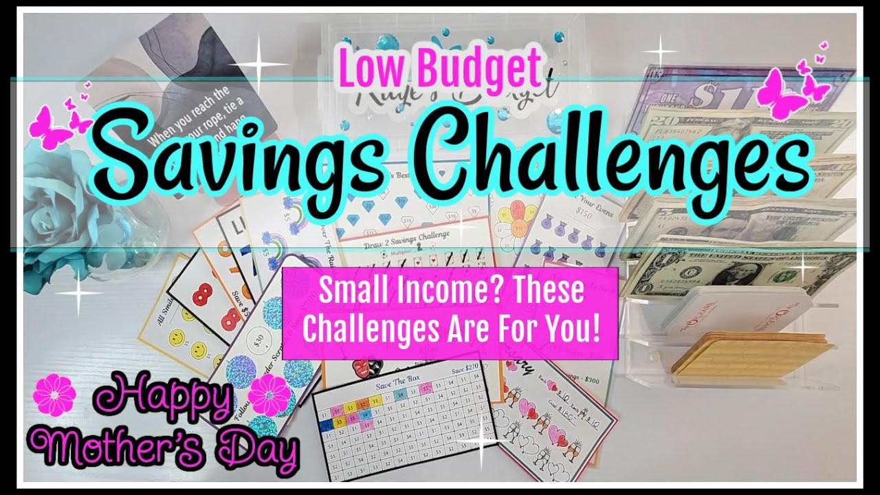 Low Budget Saving Challenges | Small Savings Do Add Up - Try These Challenges | Save Day Sunday! 🤑