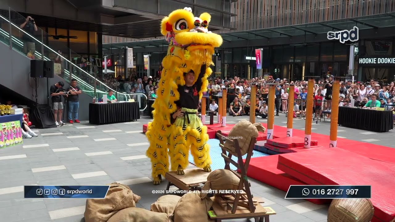 Kepong Hong Teck 甲洞弘德🔥2026【马来西亚龙狮节】Acrobatic Lion Dance 高桩舞狮冠军争霸赛
