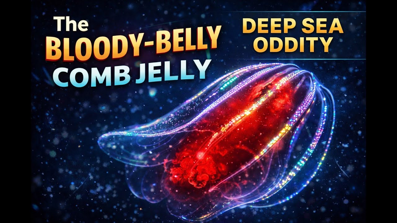 The Bloody Belly Comb Jelly: Nature’s Most Terrifying Deep-Sea Creature | Full Documentary