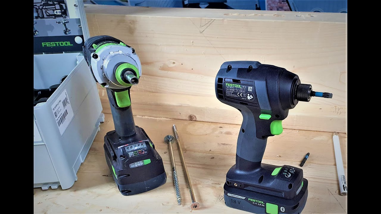 Festool TID 18 wkręty ciesielskie