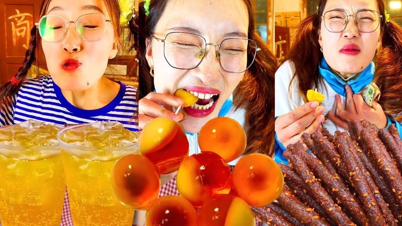 童年零食糖果大盤！甜滋滋的青蛙棒棒糖 + 脆爽無花果，吃過的人怕是都 30+了吧？【小卖铺老板娘】