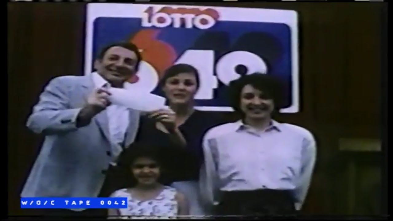 Lotto 649 Lottery Commercial - 1989
