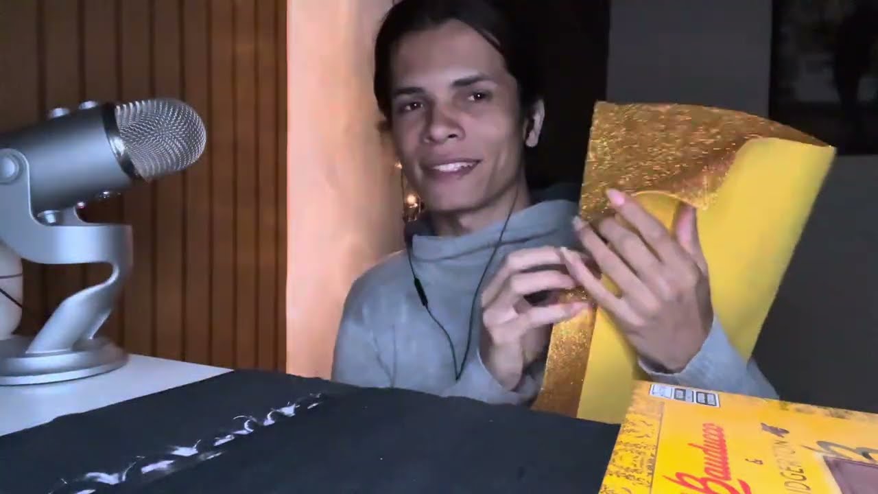 ASMR CUSTOMIZANDO UMA CAIXA DE BAUDUCCO