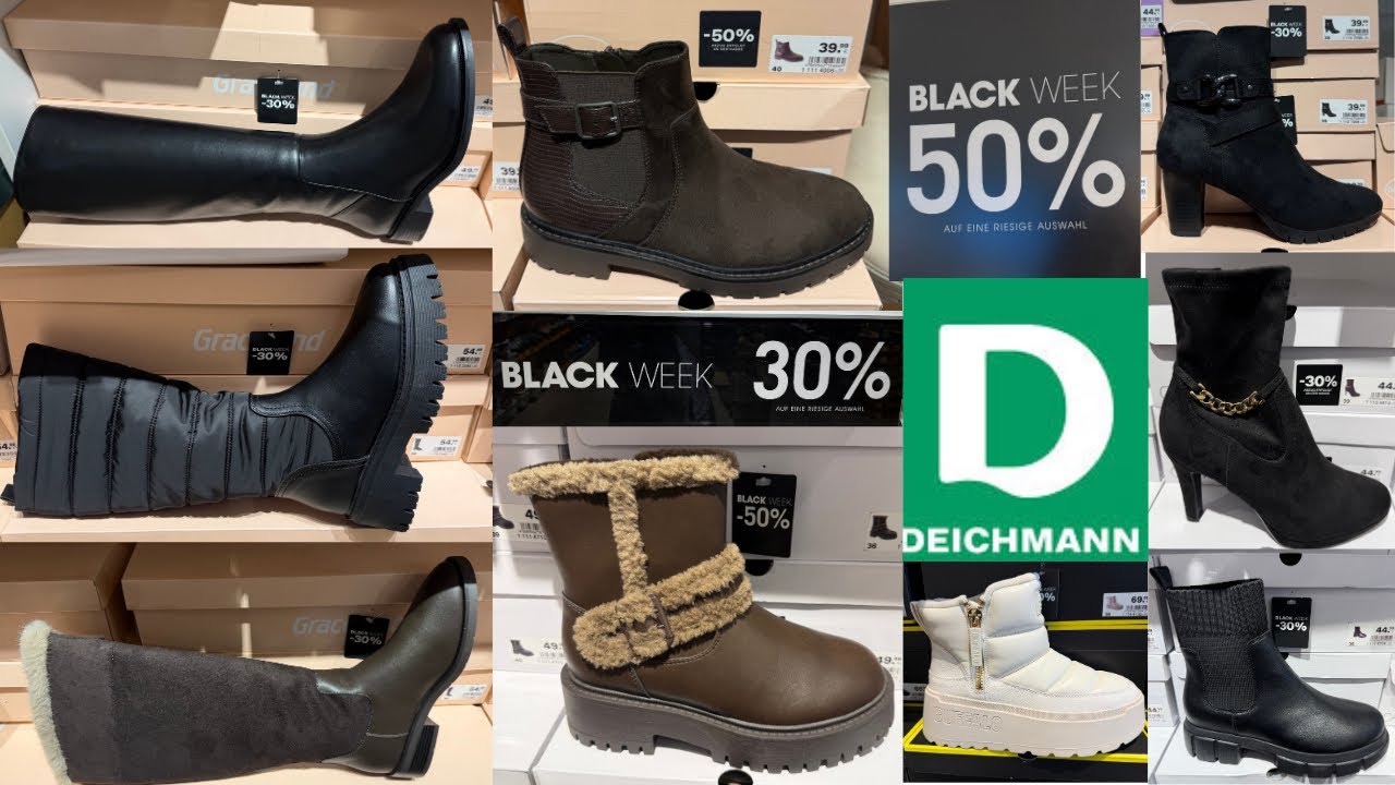 РАСПРОДАЖА ЧЕРНОЙ НЕДЕЛИ DEICHMANN