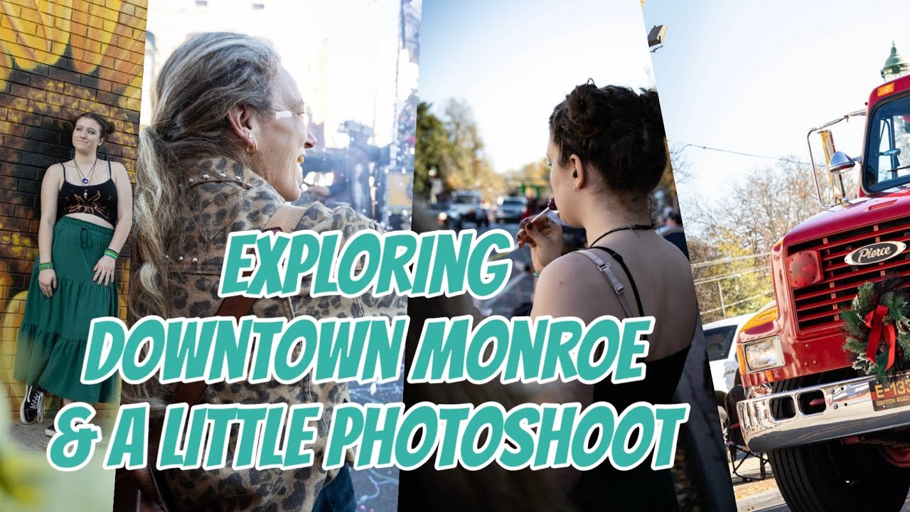 Full Day: Street Urchins Explore Downtown Monroe & Have a Photoshoot!