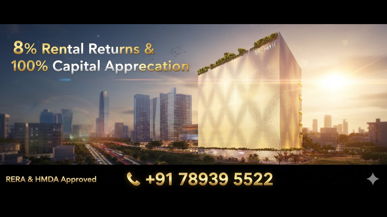 THE HARVEST &ndash; Hyderabad&rsquo;s Iconic Commercial Landmark | Office Space for Smart Investors