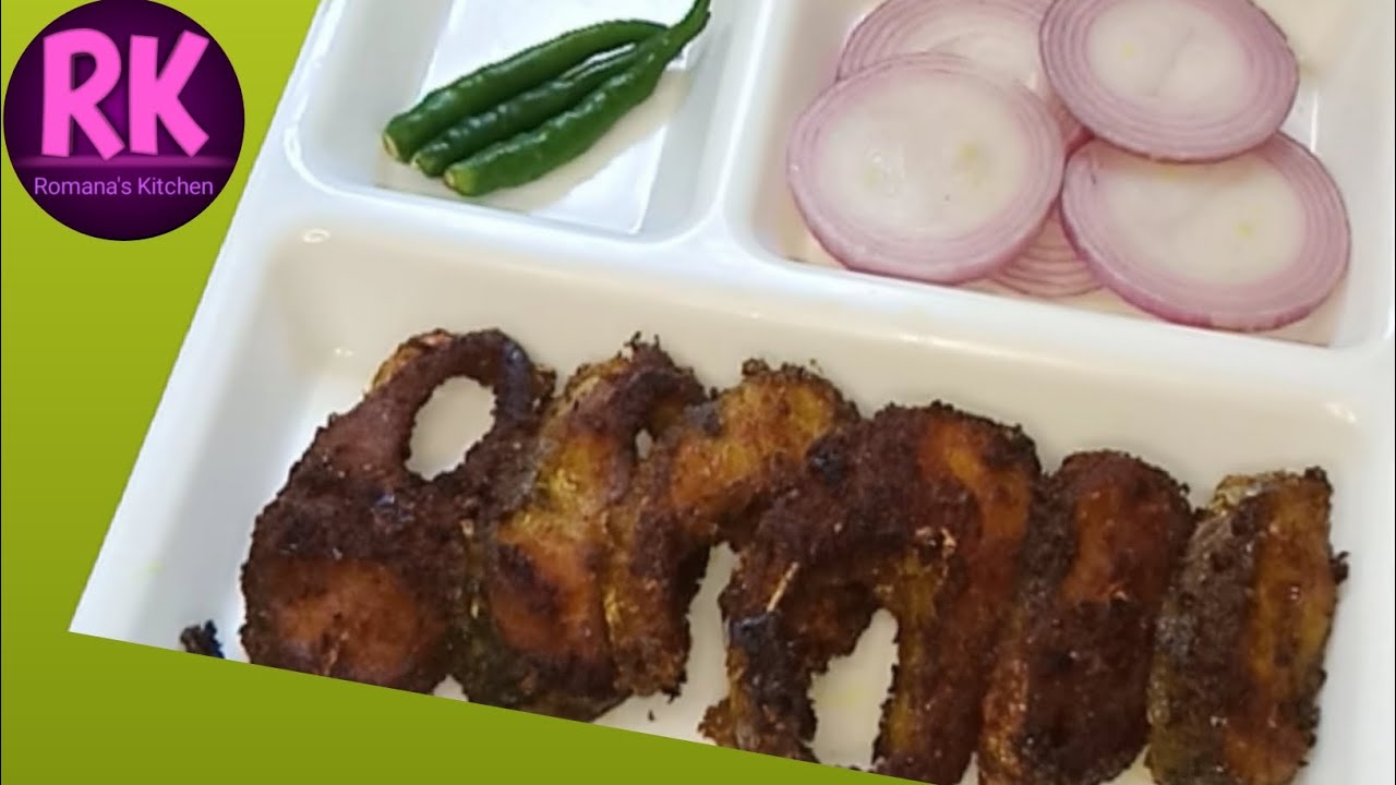 Kurkure And Crispy Fish Fried |  Crispy Fried Machali Masala Maarke @RomanasKitchen2023