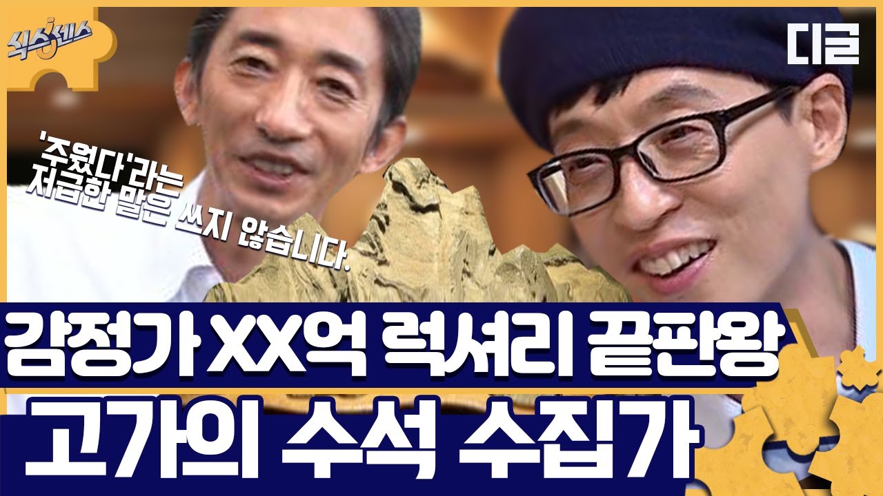 [#식스센스1] 16년차 수석 수집가가 들려주는 신비로운 수석 이야기! 이분은 찐이다.. 제일 비싼 수석 가격이 어..얼마요..😲? EP06-07 | #디글