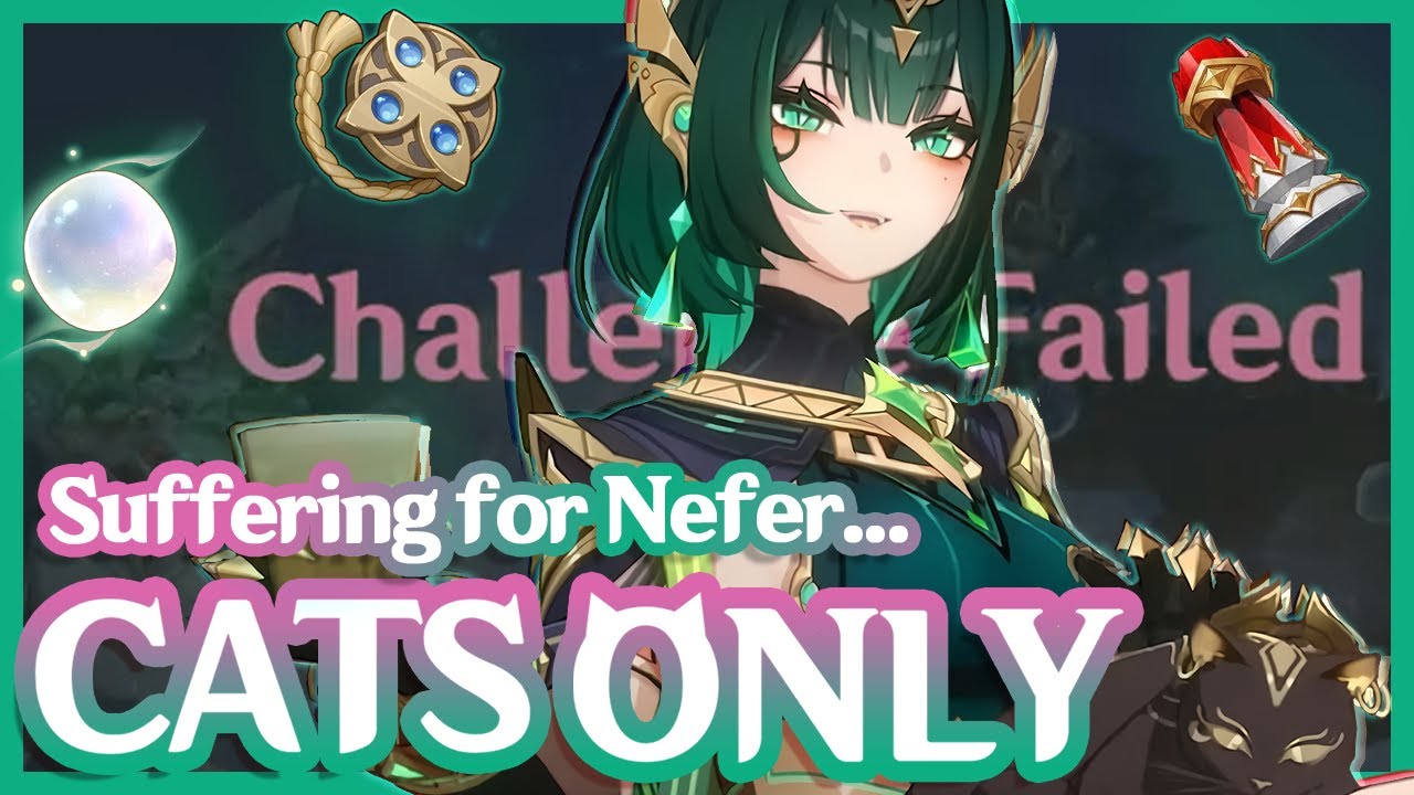 Preparing for NEFER | Genshin Impact CATS ONLY