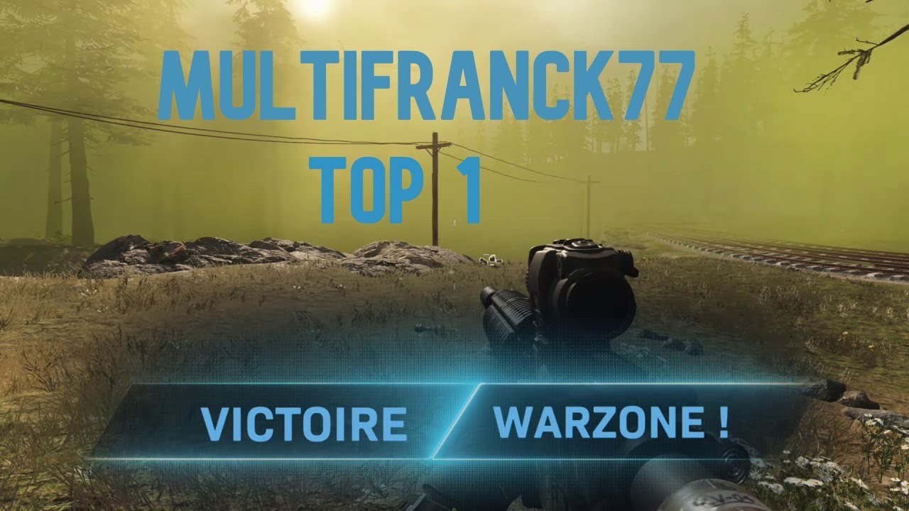 CALL OF DUTY MODERN WARFARE WARZONE SOLO TOP 1 MULTIFRANCK77.🎮😄👍