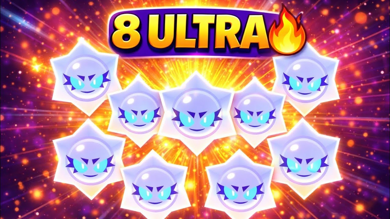 ⚠️ IMPOSSÍVEL! GANHEI 8 DROPS ULTRA LENDÁRIOS no Brawl Stars 😱🔥