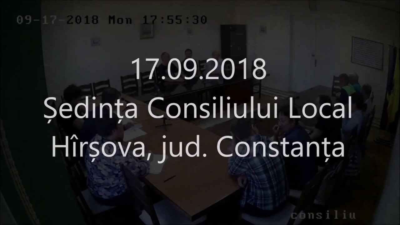 17 09 2018 Sedinta CL Hirsova