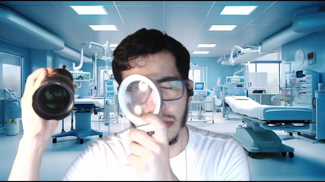 ASMR ROLEPLAY - EXAME DOS NERVOS CRANIANOS (*super relaxante*)