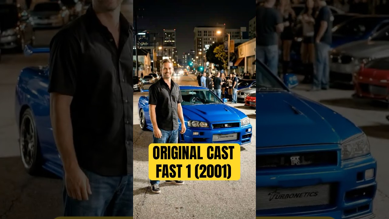 Fast & Furious Cast (2001) Then and Now 😳