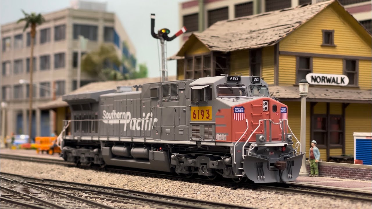 ОБЗОР: Athearn Genesis HO Scale AC4400CW со звуком DCC | UP 6193