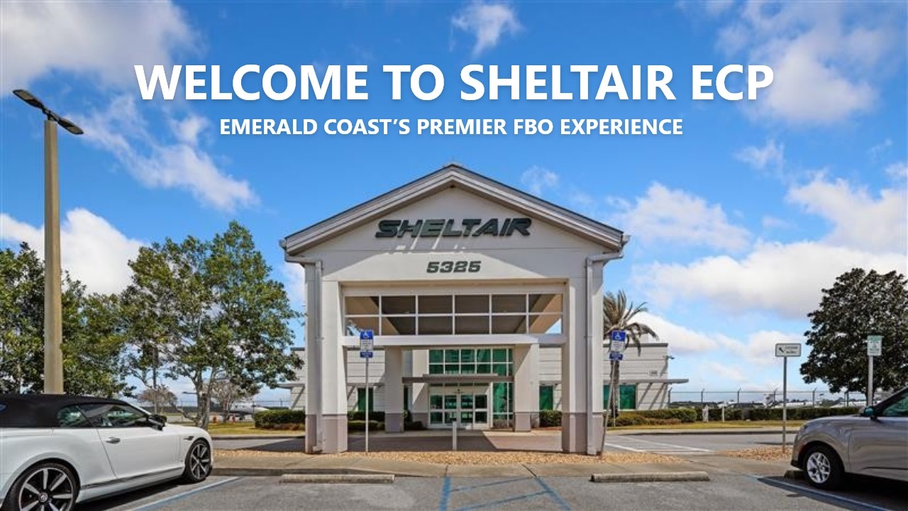 Летите в Дестин или Панама-Сити-Бич? ✈️ Откройте для себя Sheltair ECP | Ведущий FBO на Изумрудно...